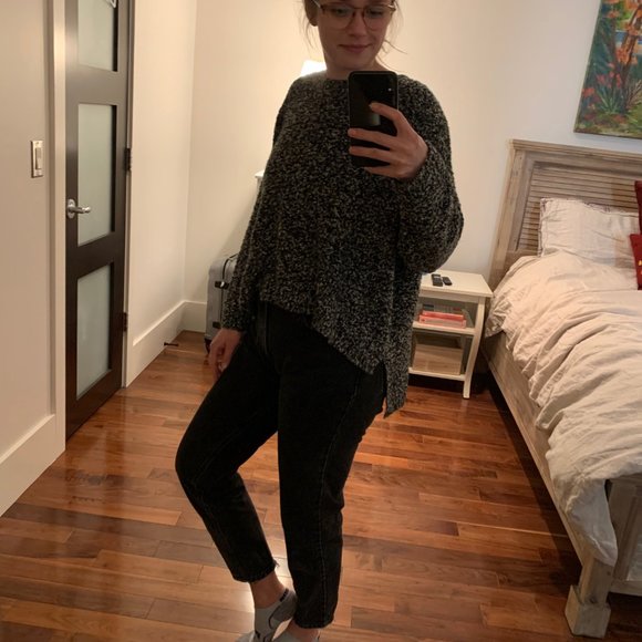 Loft 82 Salt and Pepper Sweater - Picture 3 of 3